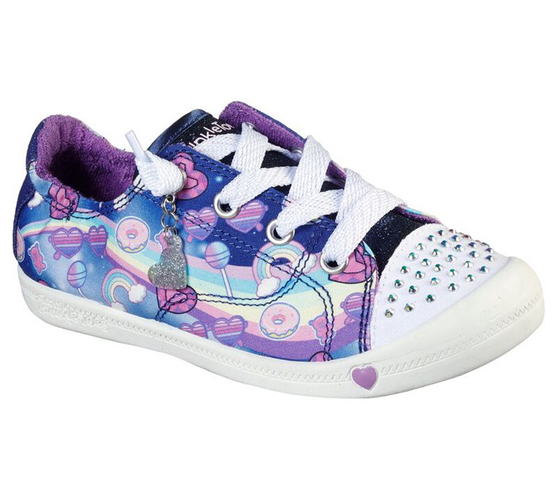 Skechers Flickor Marinblå/Olika Färger Sneakers - Twinkle Toes: Twinkle Groove - Sverige (XZTHE-6097